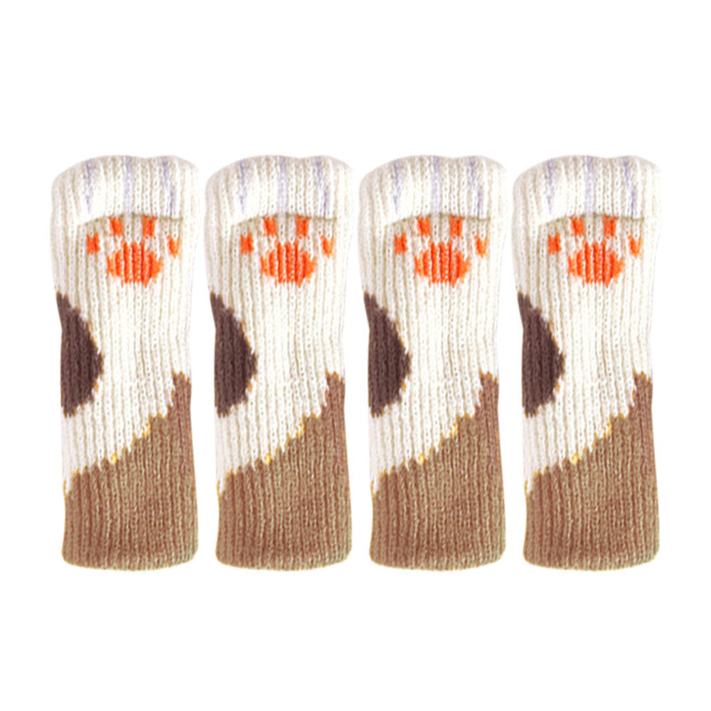 4PCS Cute Cat Claw Pattern Chair Leg Floor Protectors Covers Furniture Feet Pads Table Leg Protectors Caps to Prevent Scratch and Noise 4PCS Cute Cat Claw Pattern Chair Leg Floor Protectors Covers Furniture Feet Pads Table Leg Protectors Caps to Prevent Scratch and Noise